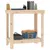 Produktbild 4 för Skobänk 80x50x80 cm massiv furu