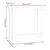 Produktbild 8 för Skobänk 80x50x80 cm massiv furu