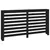 Produktbild 2 för Elementskydd svart 153x19x84 cm massiv furu