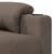 Produktbild 8 för Elektrisk reclinerfåtölj taupe tyg