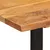 Produktbild 6 för Matbord 110x50x76 cm massivt akaciaträ