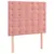 Produktbild 5 för Ramsäng med madrass rosa 100x200 cm sammet