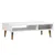 Produktbild 7 för Soffbord MOLDE vit 100x55x31 cm massiv furu