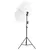 Produktbild 2 för Fotostudio med lampor, bakgrund och reflexskärm