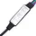 Sängbord 2 st med LED-belysning Brun ek 60x35x40 cm