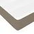 Produktbild 8 för Ramsäng med madrass taupe 120x200 cm tyg