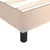 Produktbild 7 för Ramsäng med bäddmadrass cappuccino 80x200 cm konstläder