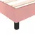 Produktbild 7 för Ramsäng med madrass rosa 80x200 cm sammet