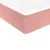 Produktbild 8 för Ramsäng med madrass rosa 140x190 cm sammet