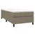 Produktbild 3 för Ramsäng med madrass taupe 90x190 cm tyg