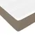 Produktbild 8 för Ramsäng med madrass taupe 90x200 cm tyg