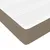 Produktbild 8 för Ramsäng med madrass taupe 120x200 cm tyg