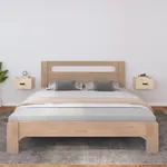 Väggmonterade sängbord 2 st 40x29,5x22 cm