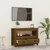 Produktbild 3 för Tv-bänk honungsbrun 79x35x52 cm massiv furu