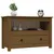 Produktbild 4 för Tv-bänk honungsbrun 79x35x52 cm massiv furu