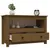 Produktbild 5 för Tv-bänk honungsbrun 79x35x52 cm massiv furu