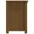 Produktbild 8 för Tv-bänk honungsbrun 114x35x52 cm massiv furu