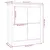 Produktbild 9 för Skänk 83x41,5x100 cm massiv furu
