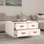Produktbild 4 för Soffbord vit 80x80x45 cm massiv furu
