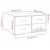 Produktbild 10 för Soffbord vit 80x80x45 cm massiv furu