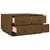 Produktbild 7 för Soffbord honungsbrun 80x80x45 cm massiv furu