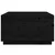 Produktbild 8 för Soffbord svart 80x80x45 cm massiv furu