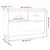 Produktbild 10 för Tv-bänk vit 90x40x60 cm massiv furu