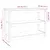 Produktbild 8 för Konsolbord honungsbrun 110x40x74 cm massiv furu