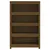 Produktbild 5 för Bokhylla honungsbrun 80x35x126 cm massiv furu