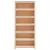 Produktbild 5 för Bokhylla 80x35x183 cm massiv furu