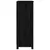Produktbild 6 för Bokhylla svart 50x35x97 cm massiv furu