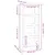 Produktbild 8 för Bokhylla honungsbrun 50x35x125,5 cm massiv furu