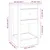 Produktbild 11 för Sängbord 2 st 40x35x61,5 cm massiv furu