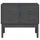 Konsolbord grå 90x40x78 cm massiv furu