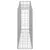 Produktbild 5 för Gabioner bågformade 2 st 200x30x80/100 cm galvaniserat järn
