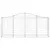 Produktbild 4 för Gabioner bågformade 13 st 200x30x80/100 cm galvaniserat järn