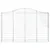 Produktbild 4 för Gabioner bågformade 13 st 200x30x120/140 cm galvaniserat järn