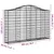 Produktbild 6 för Gabioner bågformade 13 st 200x30x120/140 cm galvaniserat järn