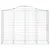 Produktbild 4 för Gabioner bågformade 8 st 200x50x140/160 cm galvaniserat järn