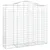Produktbild 3 för Gabioner bågformade 14 st 200x50x180/200 cm galvaniserat järn