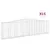 Produktbild 2 för Gabioner bågformade 15 st 400x30x100/120 cm galvaniserat järn
