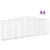 Produktbild 2 för Gabioner bågformade 4 st 400x30x120/140 cm galvaniserat järn