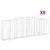 Produktbild 2 för Gabioner bågformade 8 st 400x30x120/140 cm galvaniserat järn