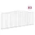 Produktbild 2 för Gabioner bågformade 3 st 400x30x140/160 cm galvaniserat järn