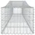 Produktbild 5 för Gabioner bågformade 2 st 400x50x40/60 cm galvaniserat järn