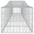 Produktbild 5 för Gabioner bågformade 10 st 400x50x40/60 cm galvaniserat järn