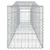Produktbild 5 för Gabioner bågformade 6 st 400x50x60/80 cm galvaniserat järn