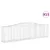 Produktbild 2 för Gabioner bågformade 15 st 400x50x100/120 cm galvaniserat järn