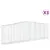 Produktbild 2 för Gabioner bågformade 3 st 400x50x120/140 cm galvaniserat järn
