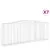 Produktbild 2 för Gabioner bågformade 7 st 400x50x140/160 cm galvaniserat järn